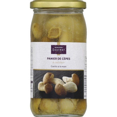 Monoprix Gourmet Panier De Cèpes À Cuisiner, Cueillis À La Main 185g