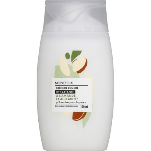 Monoprix Crème De Douche À L'Amande Et Au Karité 100ml