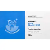 Monoprix Dentifrice Blancheur 2x25ml