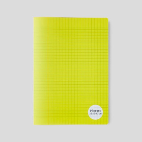 Monoprix Maison Cahier Jaune 96 pages 21x29,7cm