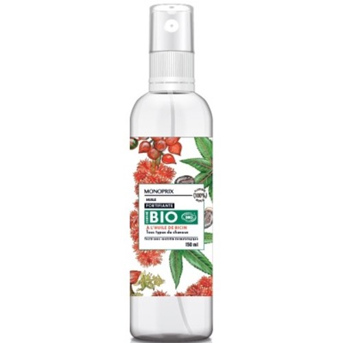 Monoprix Bio Huile nourrissante à l'huile de ricin 150ml