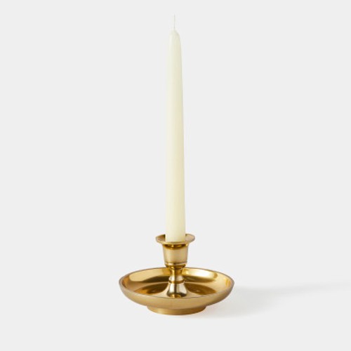 Monoprix Maison Bougie Non Parfumée, Flambeau Forme Conique, 2,2X25Cm, Ivoire