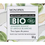 Monoprix Bio Nettoyant visage solide 53g
