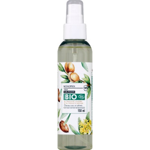 Monoprix Bio Huile sublimante à l'huile d'argan 150ml