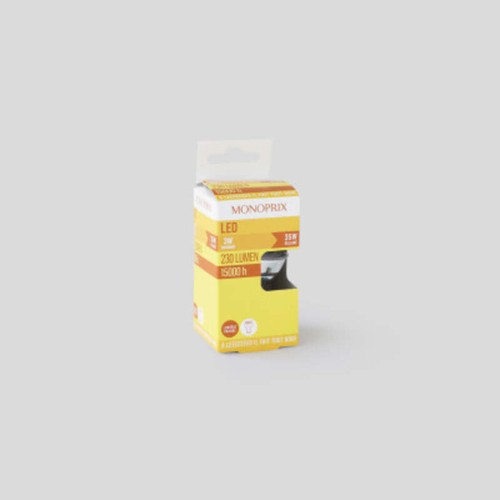 Monoprix Ampoule Led Spot 35W GU10 230 Lumen
