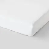 Monoprix Maison Drap Housse 140X190Cm, Blanc, Coton Bio