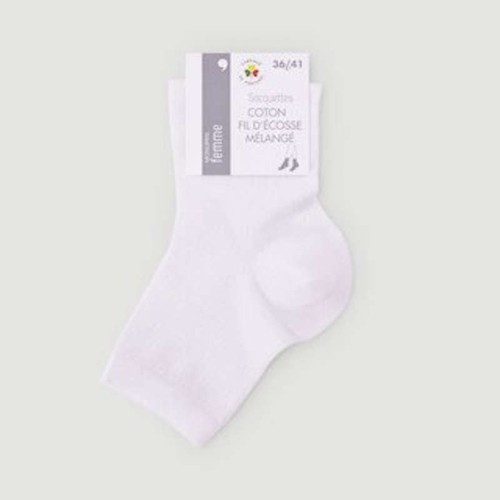 Monoprix Femme Socquettes Blanches Taille unique