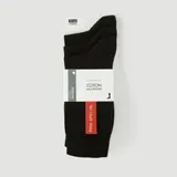 Monoprix Lot De 3 Paires De Chaussettes En Jersey Marine T39/42