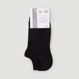 Lot x2 Mini-Socquettes Fil d'Ecosse, Noir - TU