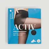 Monoprix Collants voile résistant 20D noir effet mat taille 2