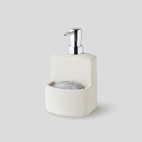 Monoprix Maison Serviteur Pour Évier, Beige Moucheté, En Ciment