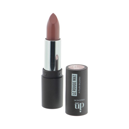 Monoprix Make Up Le rouge mat  01 Beige rosé