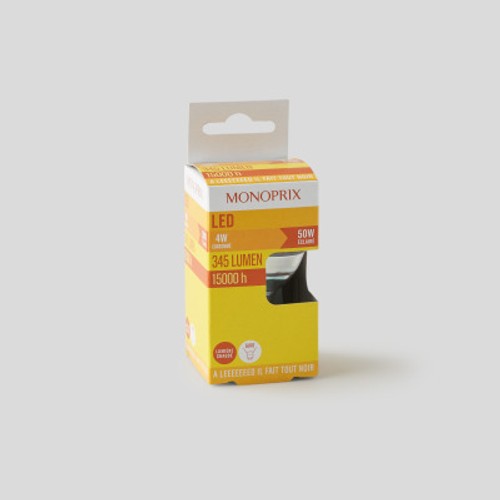 Monoprix Ampoule Led Spot 50W GU10 345 Lumen
