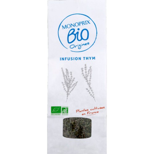 Monoprix Bio Origines Infusion Thym 50g
