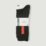Monoprix Lot De 3 Paires De Chaussettes En Jersey Anthracite T43/46