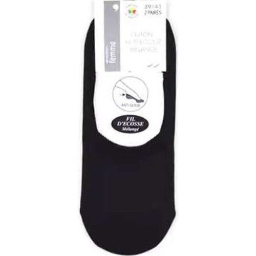 Lot De 2 Paires De Protège-Pieds Fil D'Ecosse