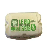 L'œuf de nos villages Œufs Bio x6