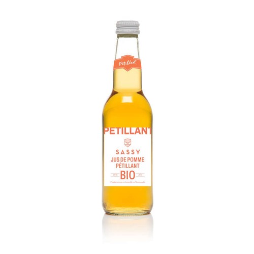 Sassy Jus de Pomme le Pétillant Bio 33cl