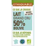 Ethiquable Choco Lait Madagascar 50% Bio 100g