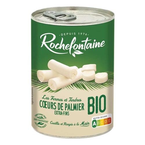 Rochefontaine Cœurs De Palmiers Bio 400g