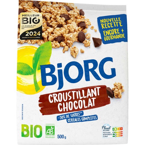 Bjorg Muesli Croustillant Chocolat Bio 500g