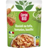 Céréal Bio Ravioli Tofu Basilic repas express 267g