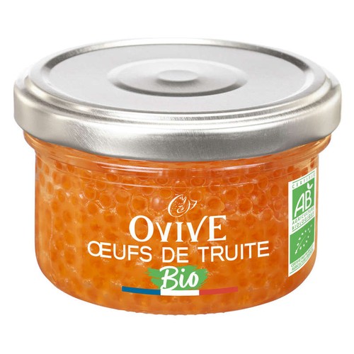 Ovive Œufs De Truite Bio 80g