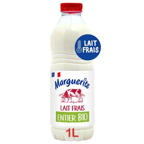 Marguerite - Lait Frais Entier Bio