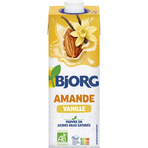 Bjorg Lait d'amande vanille Bio 1L
