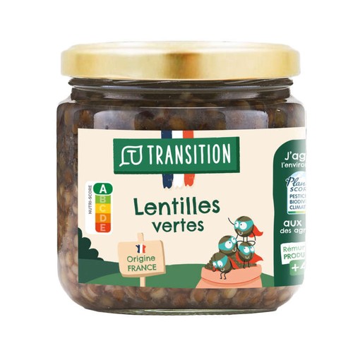 Transition Lentilles - conversion Bio 265g