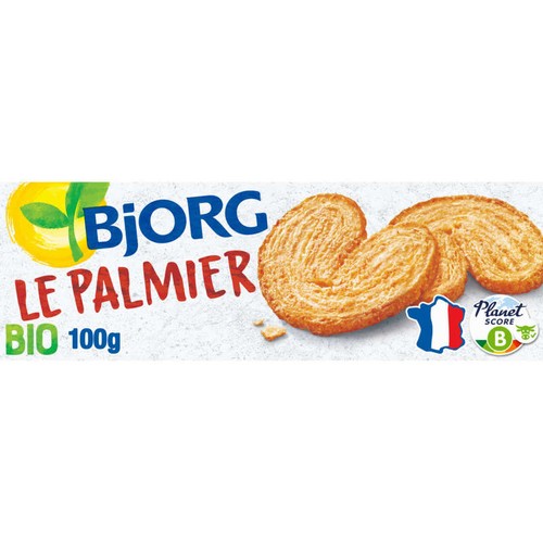 Bjorg Biscuit Palmier Bio 100g