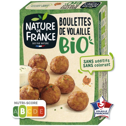 Nature De France Boulette De Volaille Bio 180g
