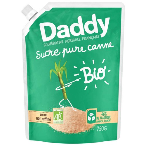 Daddy Sucre De Canne Bio 750g