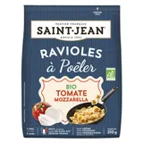 Saint Jean Ravioles à Poêler Tomate Mozzarella Bio 310g