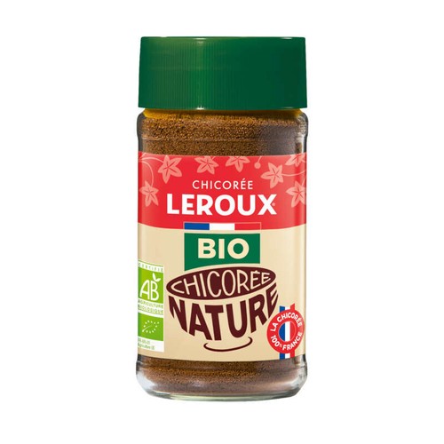 Leroux Chicorée Soluble Nature, Bio 100g