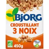 Bjorg Croustillant 3 Noix Bio 450g
