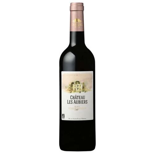Château les Aubiers Blaye-Côtes De Bordeaux A.O.P. Rouge Bio 75CL