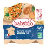 Babybio Marmite du Potager Patate Douce & Blé Dès 15 mois 260g