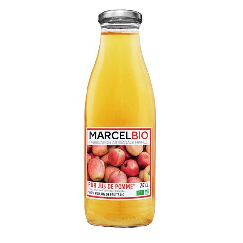 Marcel Bio Pur Jus De Pomme 75cl