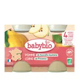 Babybio Purée de fruits 2x130g