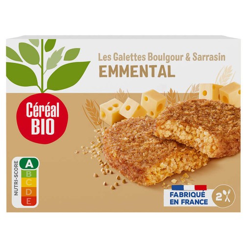 Céréal Bio Galette Sarrasin Emmental  200g