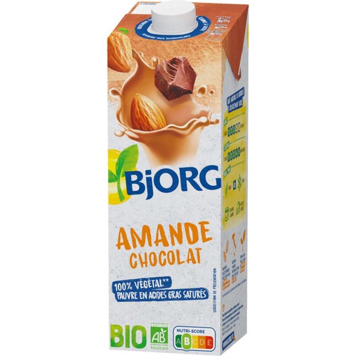 Bjorg Lait D'Amande Chocolat Bio 1L