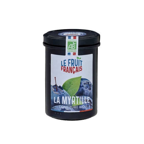 Le Fruit Français Confiture Bio à la Myrtille 250g
