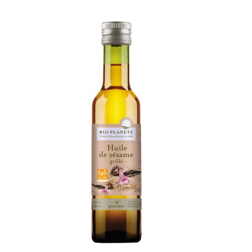 [Par Naturalia] Bio Planète Huile De Sésame Grillée Bio 250ml