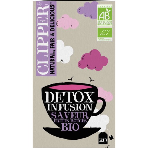 Clipper Infusion Détox Bio 20 Sachets 40g