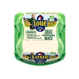 Loué Gros Œufs Fermiers Bio x4