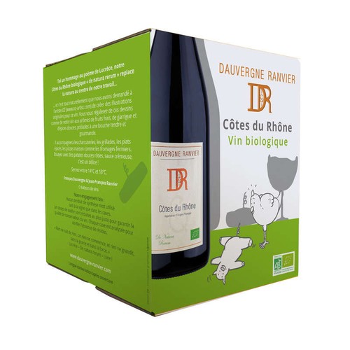 Monoprix Bio Côtes Du Rhône Bio De Natura Rerum Vin Rouge D&R 3L