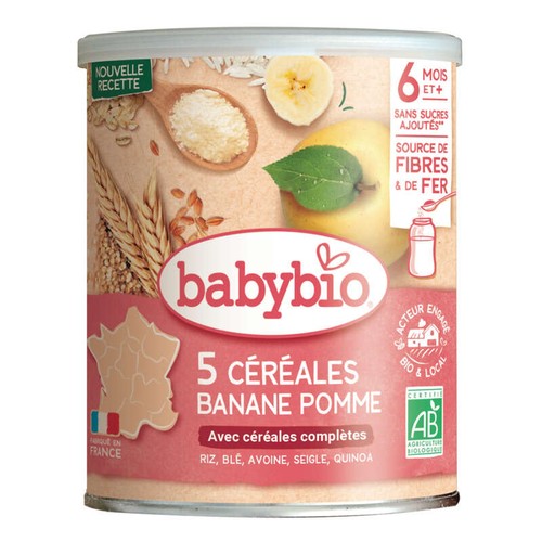 Babybio Céréales 3 Fruits Avec Quinoa -  Dès 6 mois -  220g