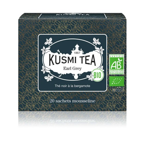 Kusmi Tea Thé Earl Grey Bio 20 Sachets