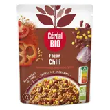Céréal Bio Blé & Soja  haricots rouges façon Chili repas express 220g